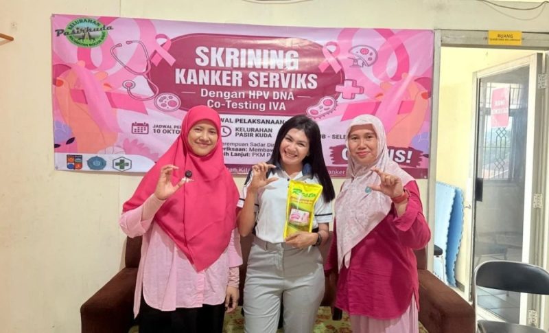 Mulyani Dorong Perempuan Kota Bogor Manfaatkan Skrining Kanker Serviks Gratis